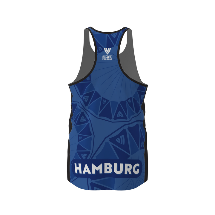 BPT Official Hamburg, Germany Men's Singlet (Blue)