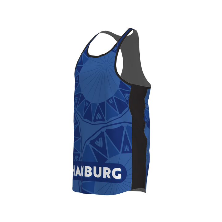 BPT Official Hamburg, Germany Men's Singlet (Blue)