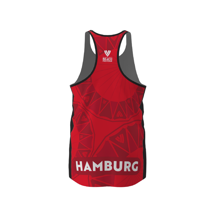 BPT Official Hamburg, Germany Men's Singlet (Red)