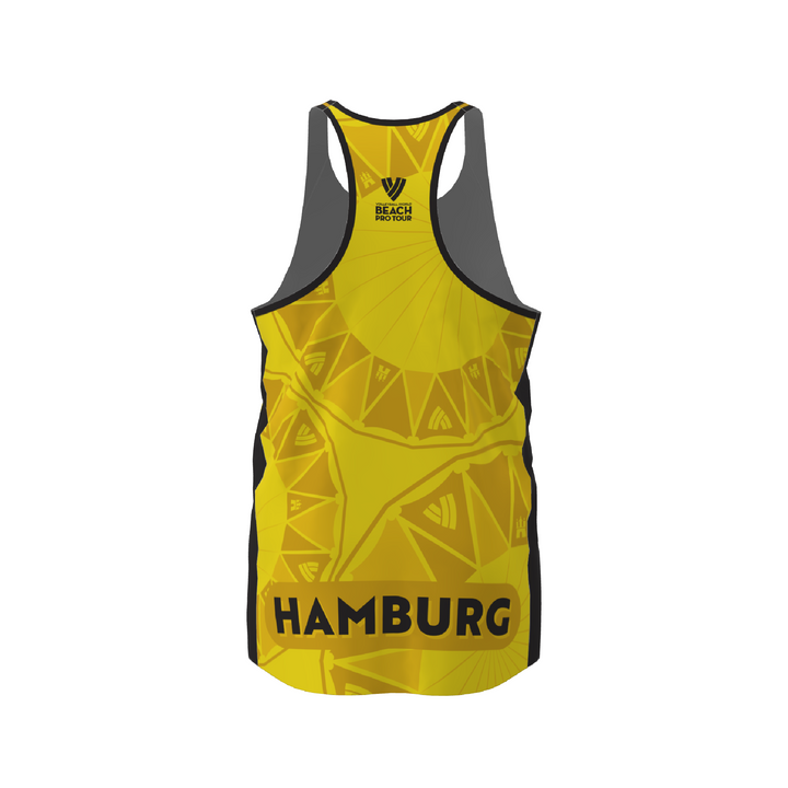 BPT Official Hamburg, Germany Men's Singlet (Yellow)