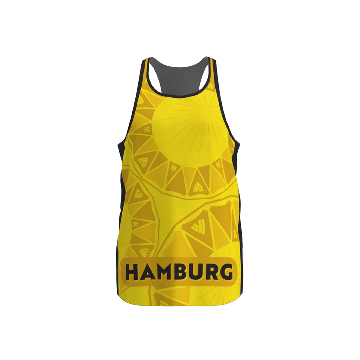 BPT Official Hamburg, Germany Men's Singlet (Yellow)