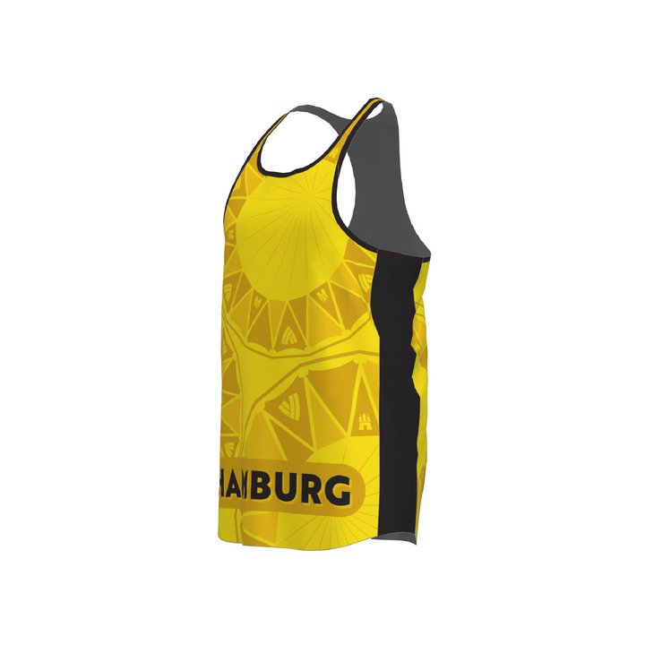 BPT Official Hamburg, Germany Men's Singlet (Yellow)