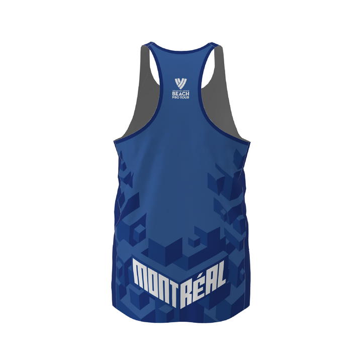 BPT Official Montreal, Canada Men's Singlet (Blue)