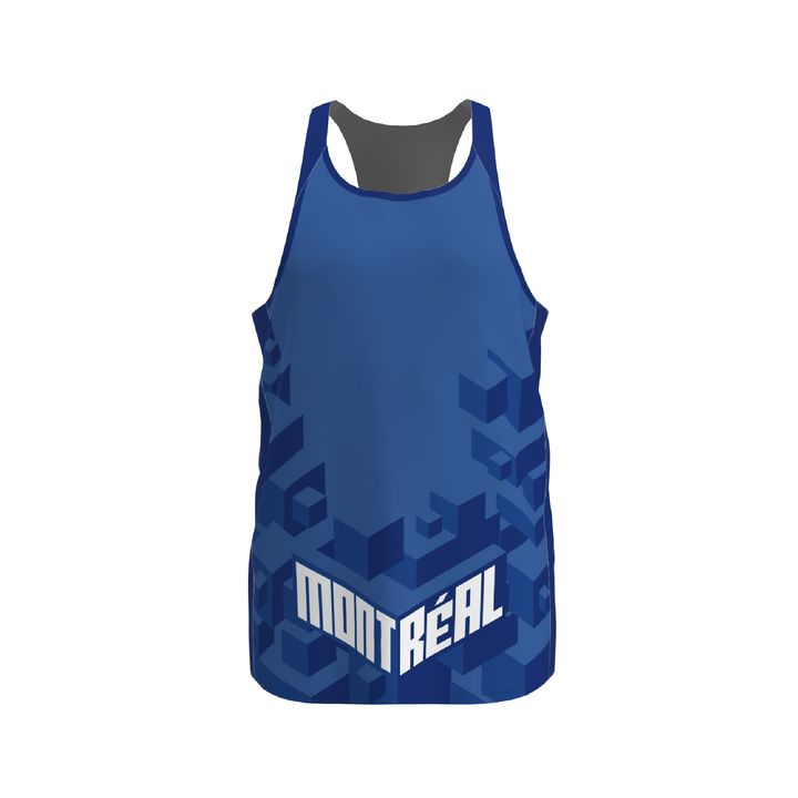 BPT Official Montreal, Canada Men's Singlet (Blue)