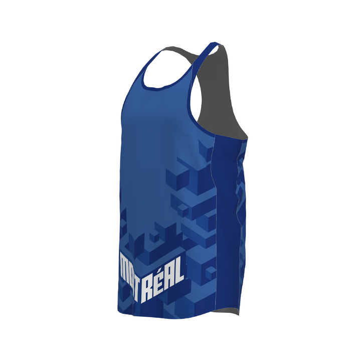 BPT Official Montreal, Canada Men's Singlet (Blue)