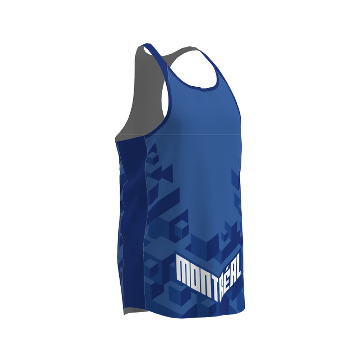 BPT Official Montreal, Canada Men's Singlet (Blue)