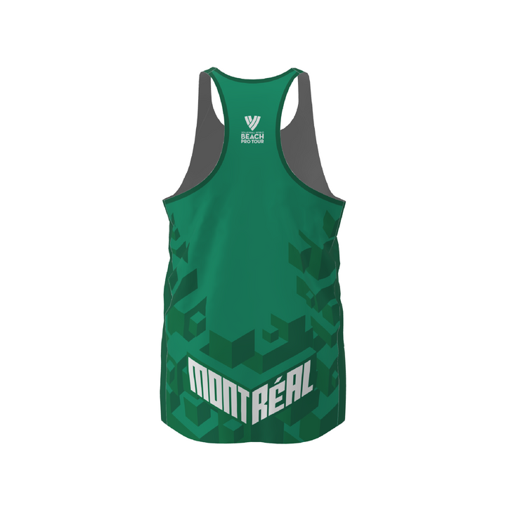 BPT Official Montreal, Canada Men's Singlet (Green)