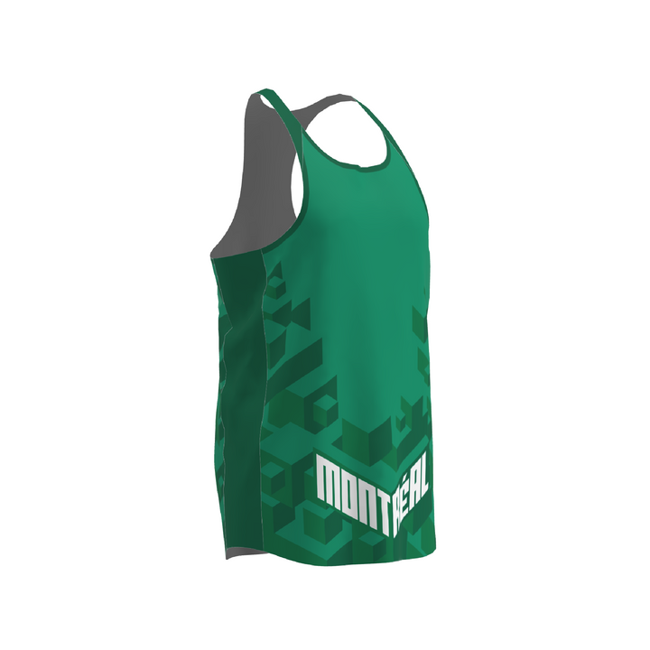 BPT Official Montreal, Canada Men's Singlet (Green)