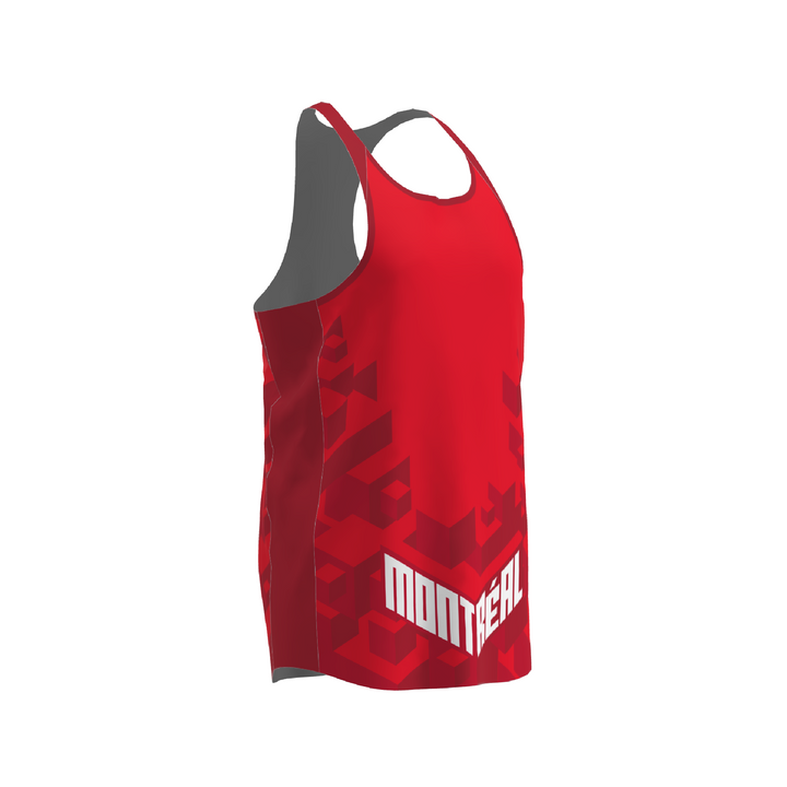 BPT Official Montreal, Canada Men's Singlet (Red)