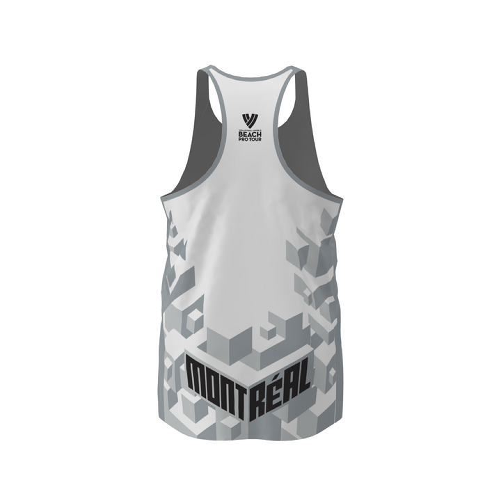 BPT Official Montreal, Canada Men's Singlet (White)