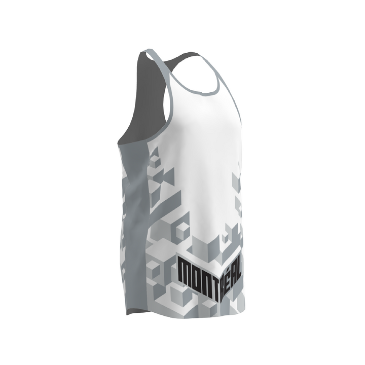 BPT Official Montreal, Canada Men's Singlet (White)