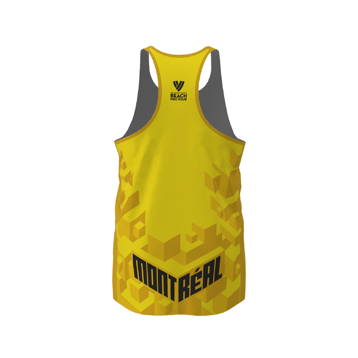 BPT Official Montreal, Canada Men's Singlet (Yellow)