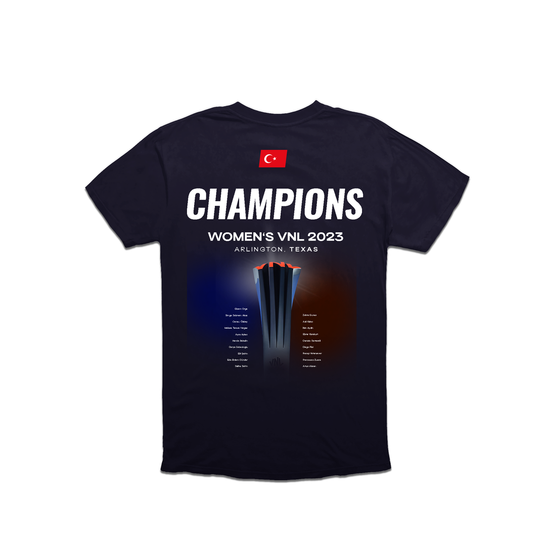 VNL 2023 Champions Jersey - Team Türkiye Woman