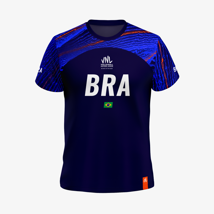 Brazil VNL Blue Jersey - Men