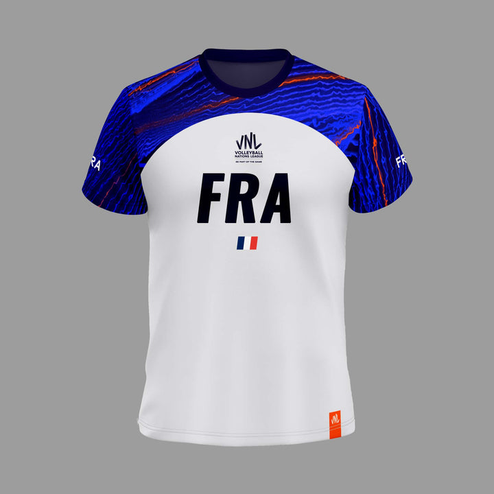 France VNL White Jersey - Men
