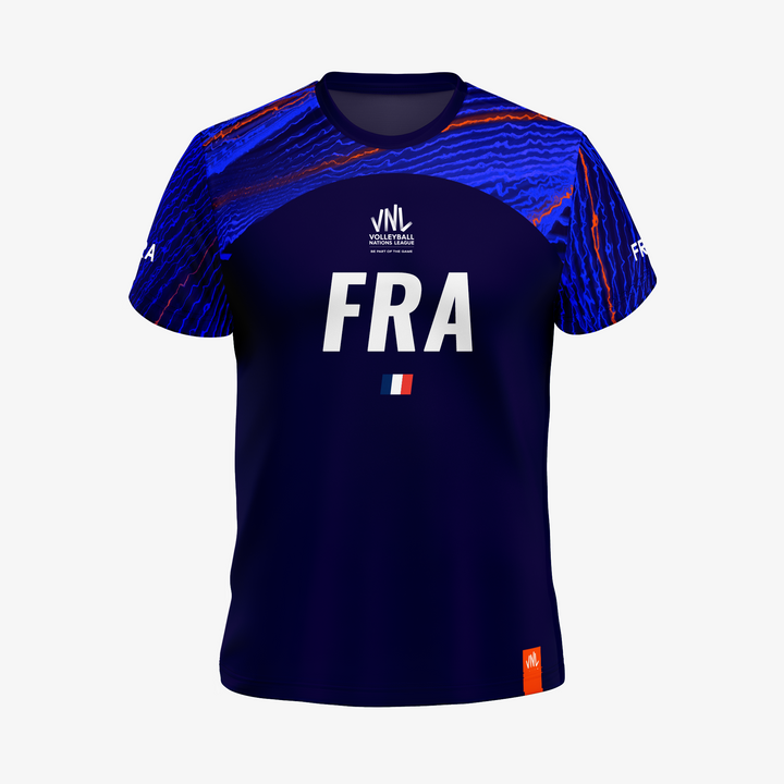 France VNL Blue Jersey - Men