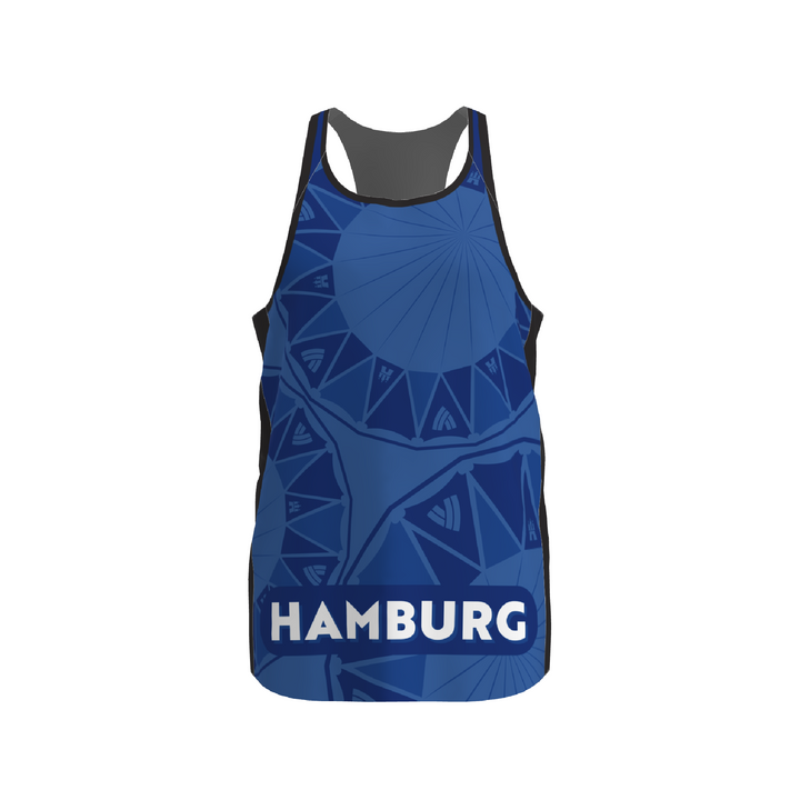 BPT Official Hamburg, Germany Men's Singlet (Blue)