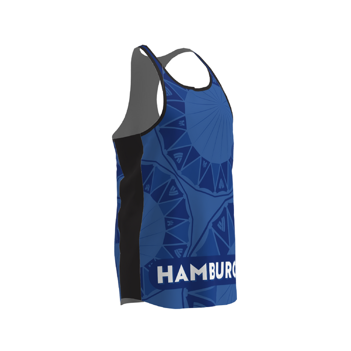 BPT Official Hamburg, Germany Men's Singlet (Blue)
