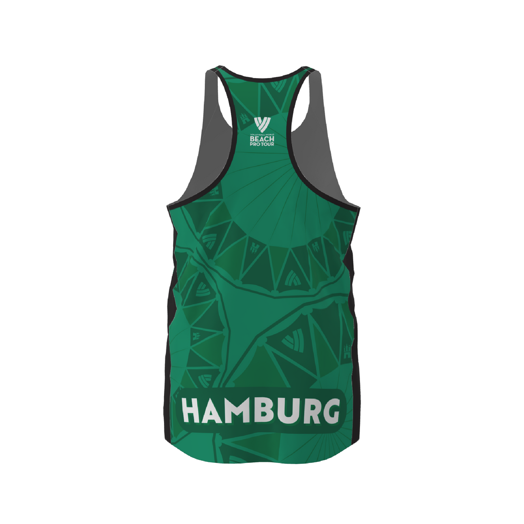 BPT Official Hamburg, Germany Men's Singlet (Green)