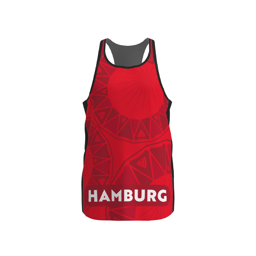 BPT Official Hamburg, Germany Men's Singlet (Red)
