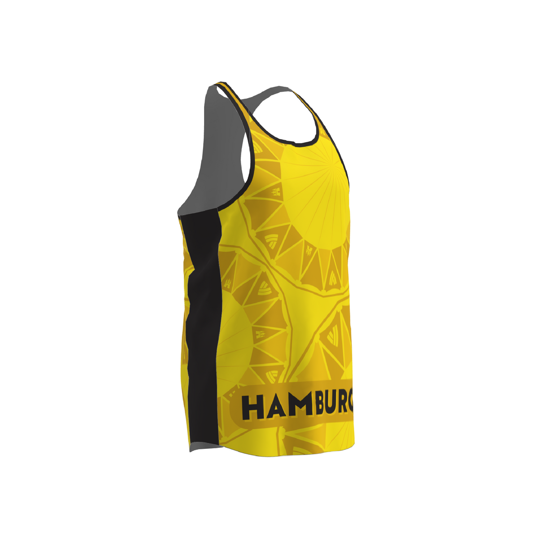 BPT Official Hamburg, Germany Men's Singlet (Yellow)