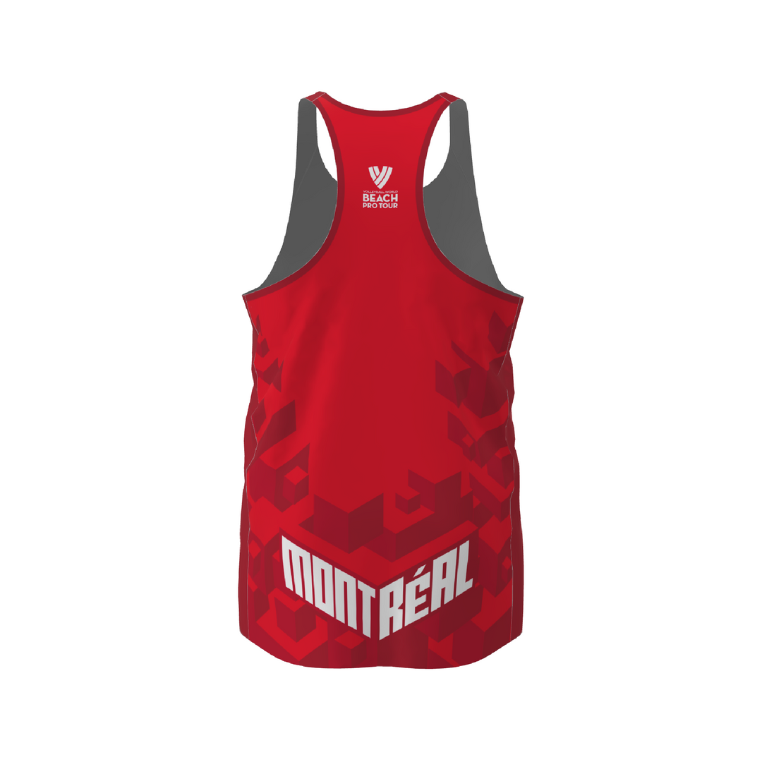 BPT Official Montreal, Canada Men's Singlet (Red)