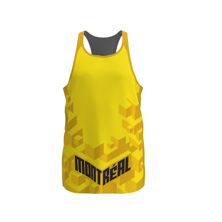 BPT Official Montreal, Canada Men's Singlet (Yellow)