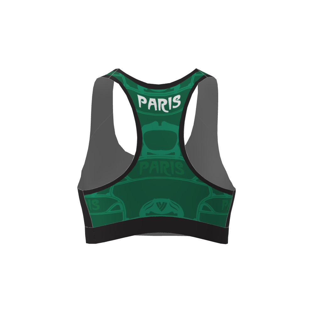 Paris, France Women's Official Top (Green)