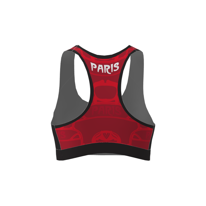 Paris, France Women's Official Top (Red)