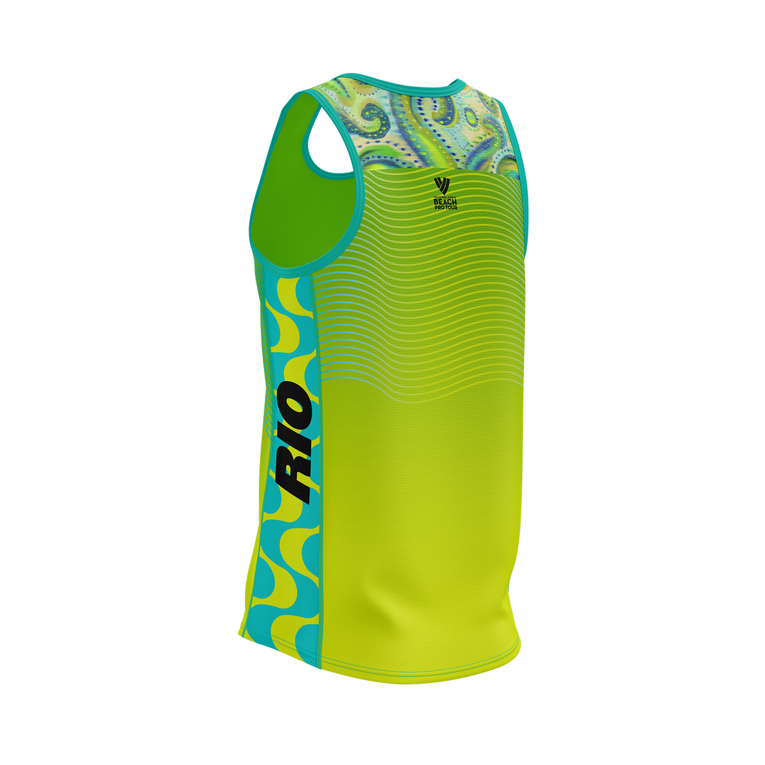 BPT Official Rio de Janeiro Men's Singlet (Green)