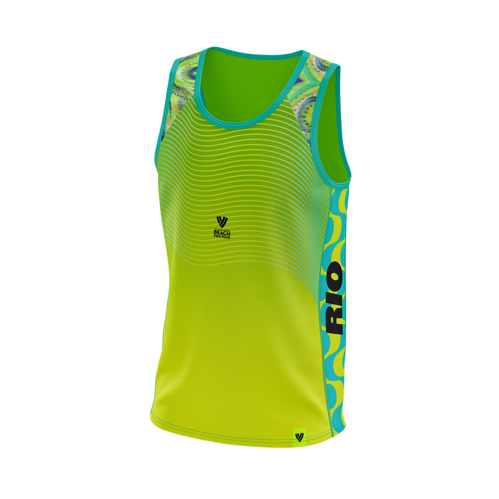 BPT Official Rio de Janeiro Men's Singlet (Green)