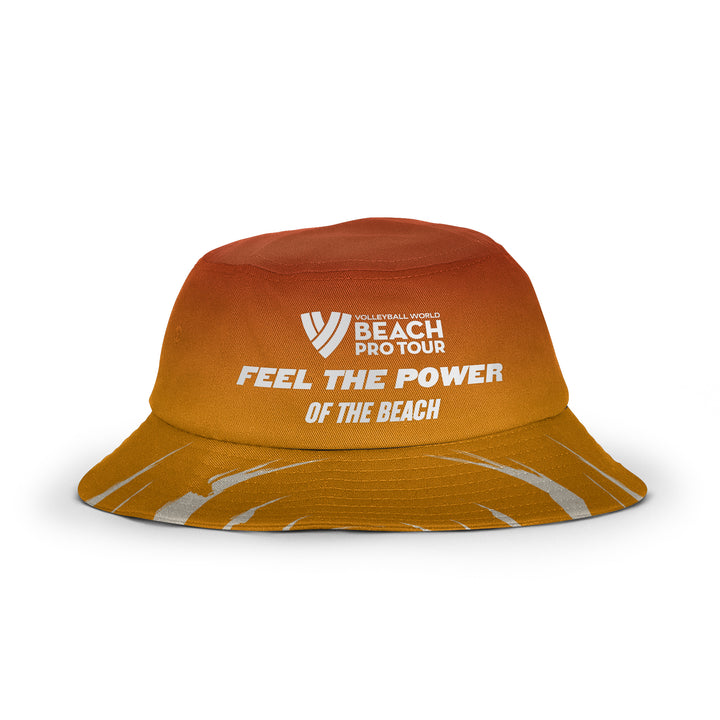FEEL THE POWER OF THE BEACH BUCKET HAT