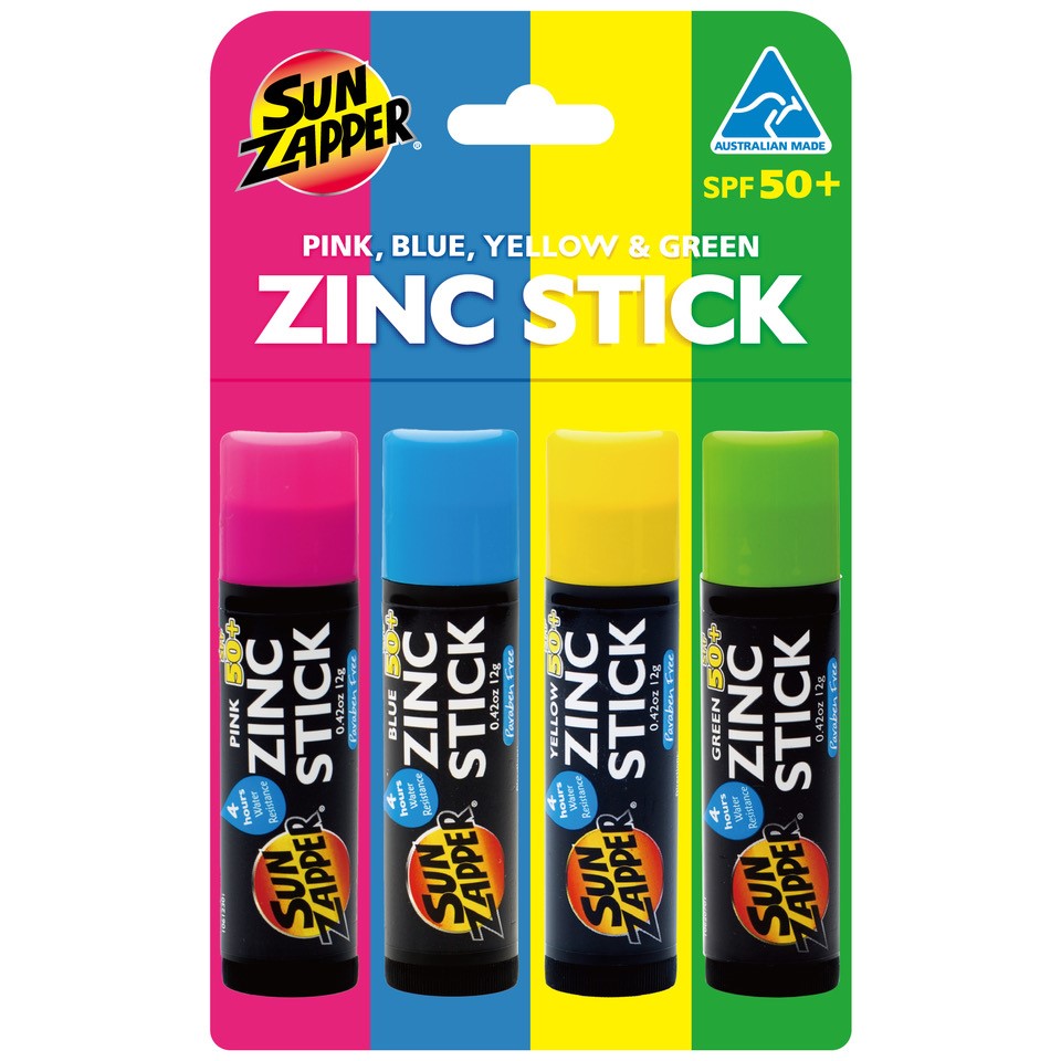 Sun Zapper Zinc Stick SPF50+ 12gm