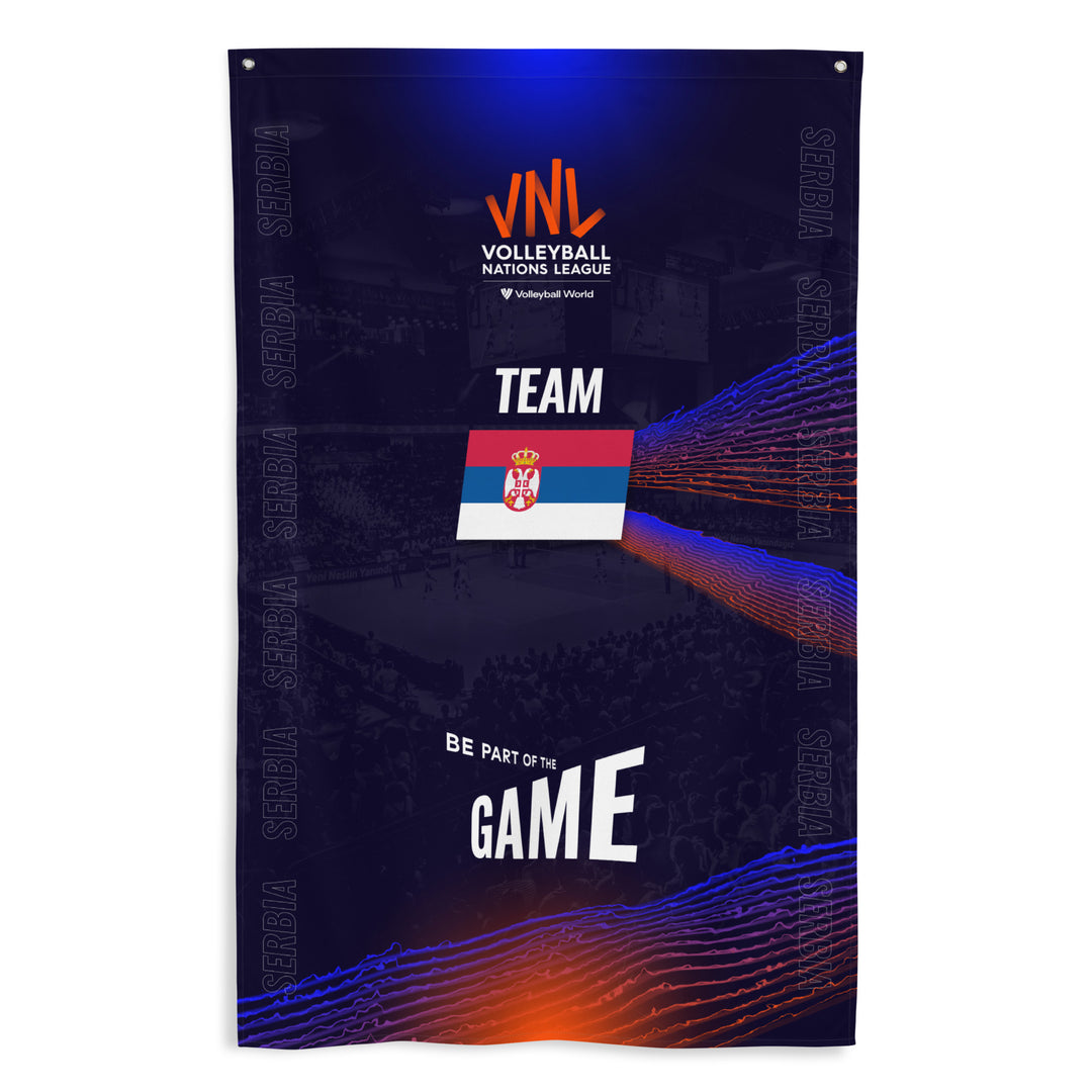 Team Serbia VNL Flag