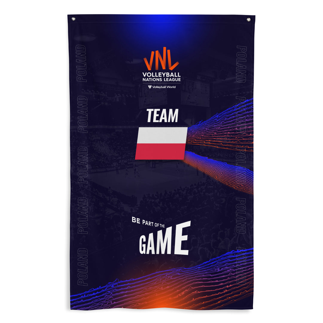 Team Poland VNL Flag