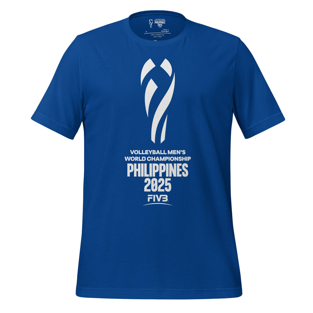 Philippines 2025 VMWC Unisex T-Shirt – VW Volleyball World SA