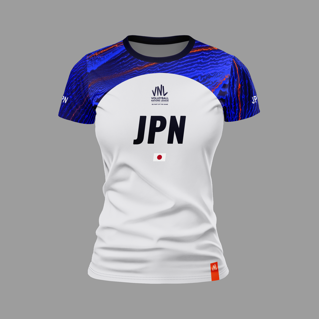 Japan VNL White Jersey - Women