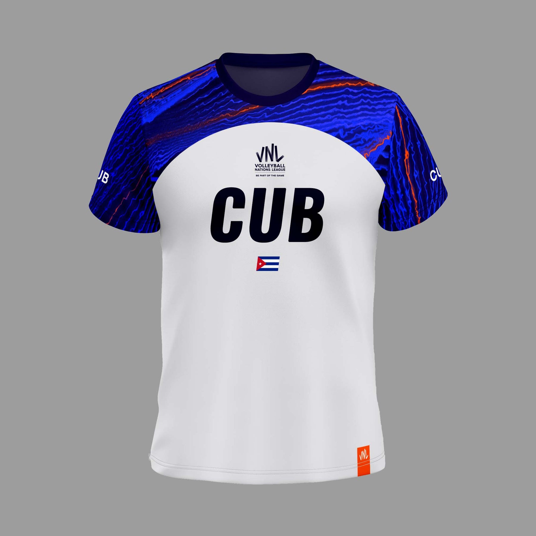 Maillot porté shirt worn match vintage 70's CUBA N°7 Maillot porté shirt worn match vintage 70's CUBA N°7