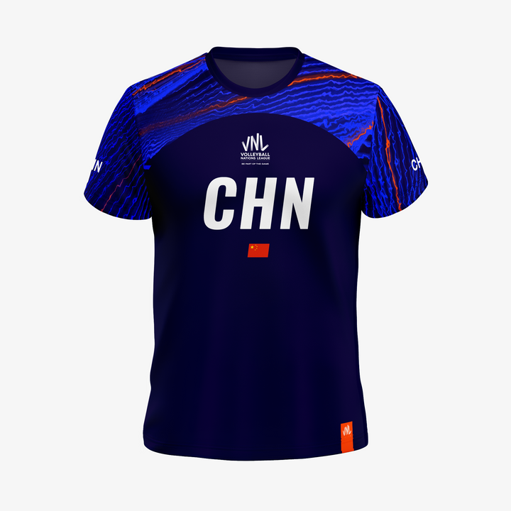 China VNL Blue Jersey - Men