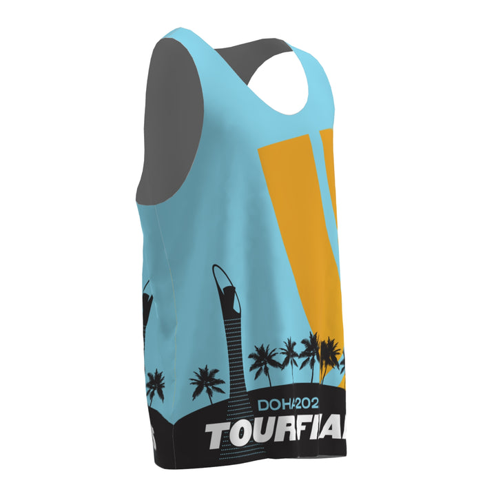 Doha Finals Beach Pro Tour Men's Jersey (Blue)
