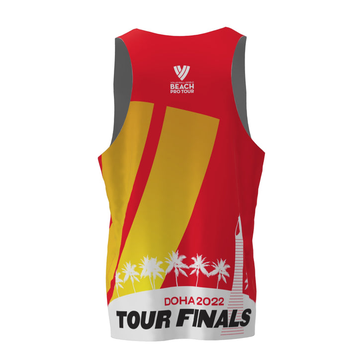 Doha Finals Beach Pro Tour Men's Jersey (Red)