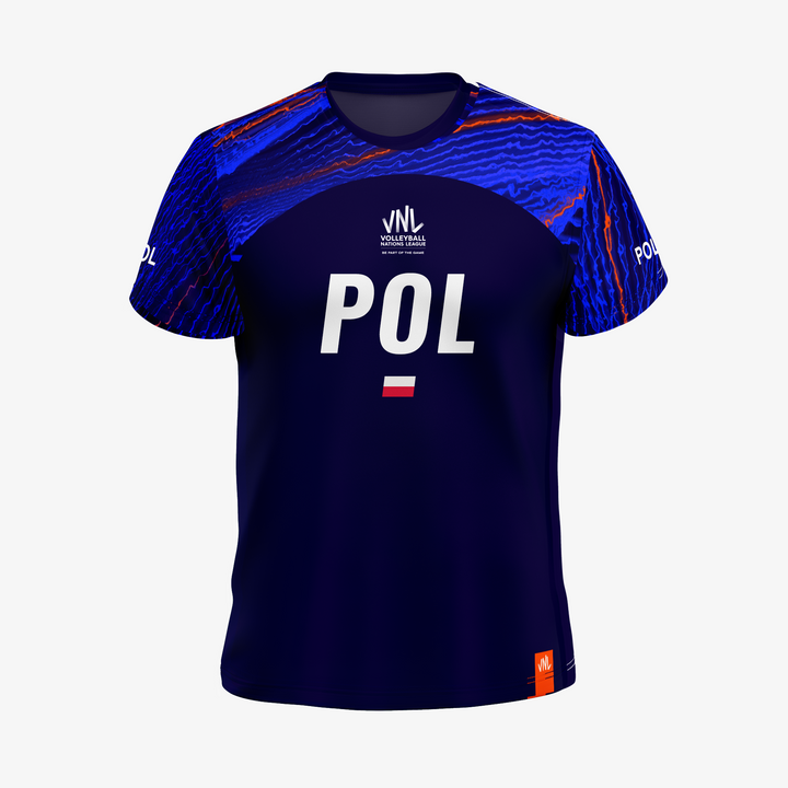 Poland VNL Blue Jersey - Men