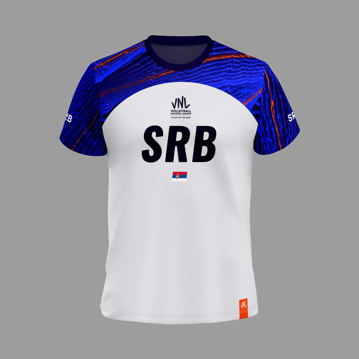 Serbia VNL White Jersey - Men